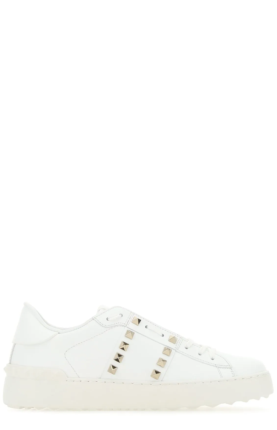 Valentino Garavani Rockstud Lace-Up Sneakers