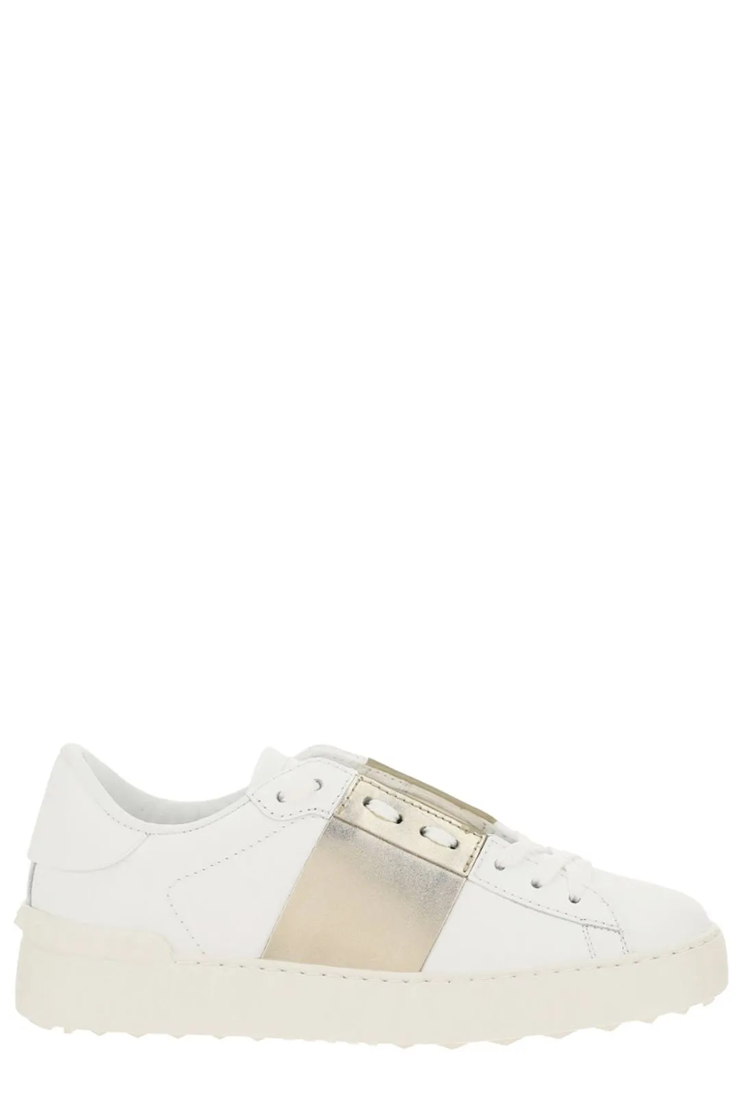 Valentino Garavani Rockstud Lace-Up Sneakers