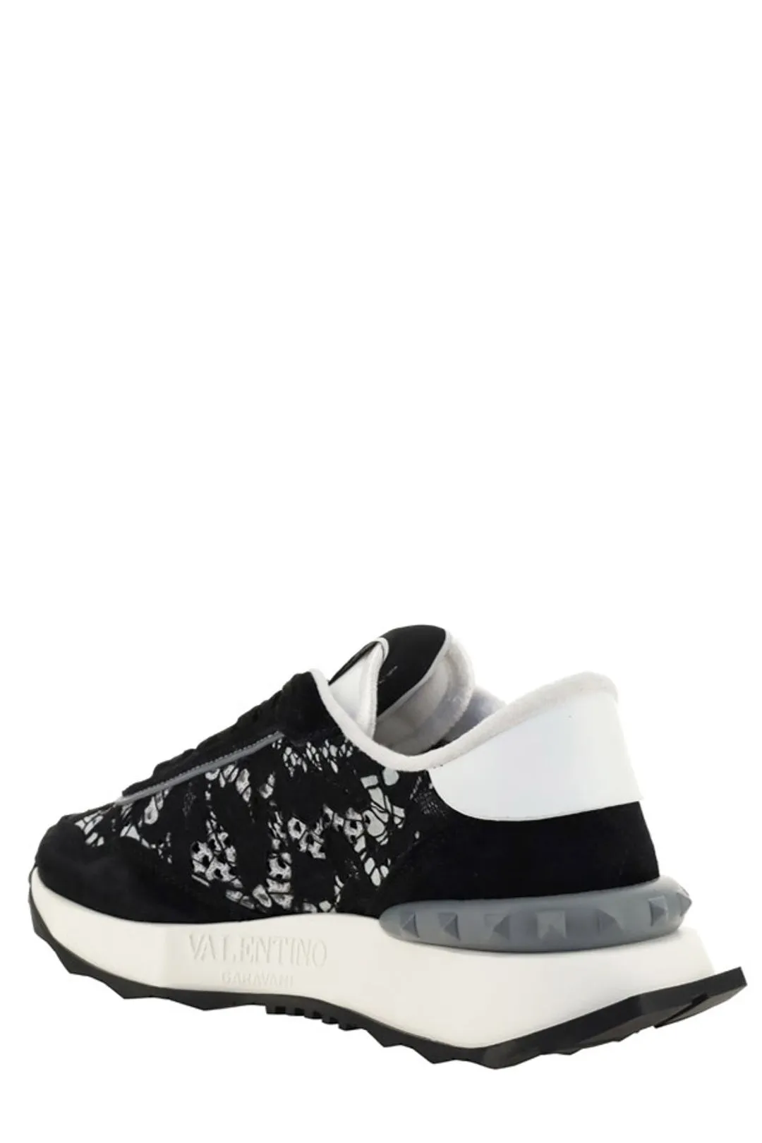 Valentino Garavani Rockstud Lace-Up Sneakers