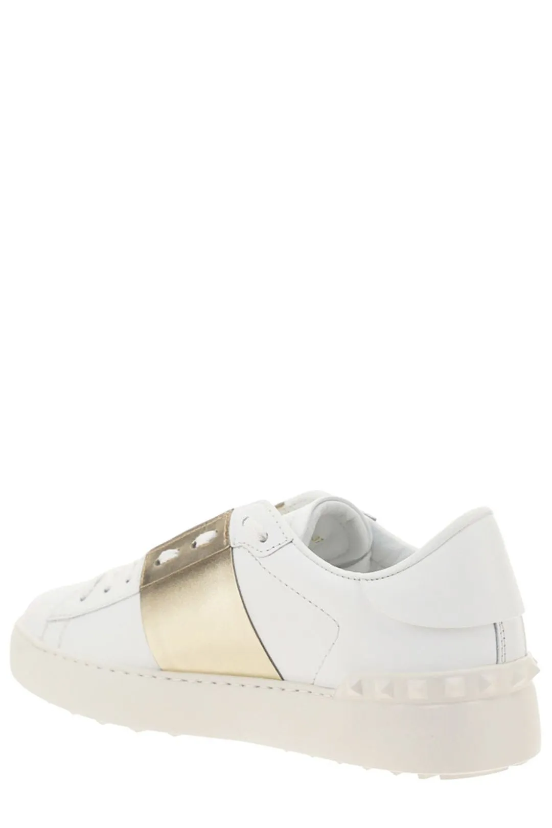 Valentino Garavani Rockstud Lace-Up Sneakers
