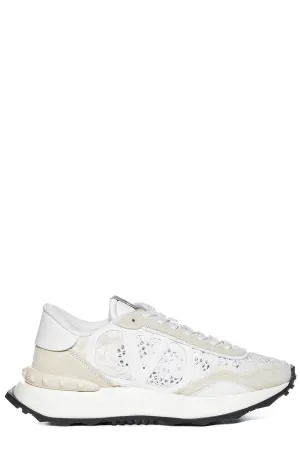 Valentino Garavani Rockstud Lace-Up Sneakers