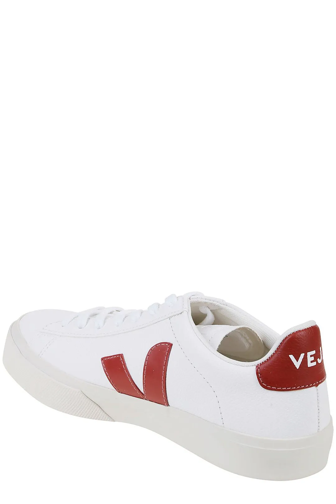 Veja Round Toe Lace-Up Sneakers
