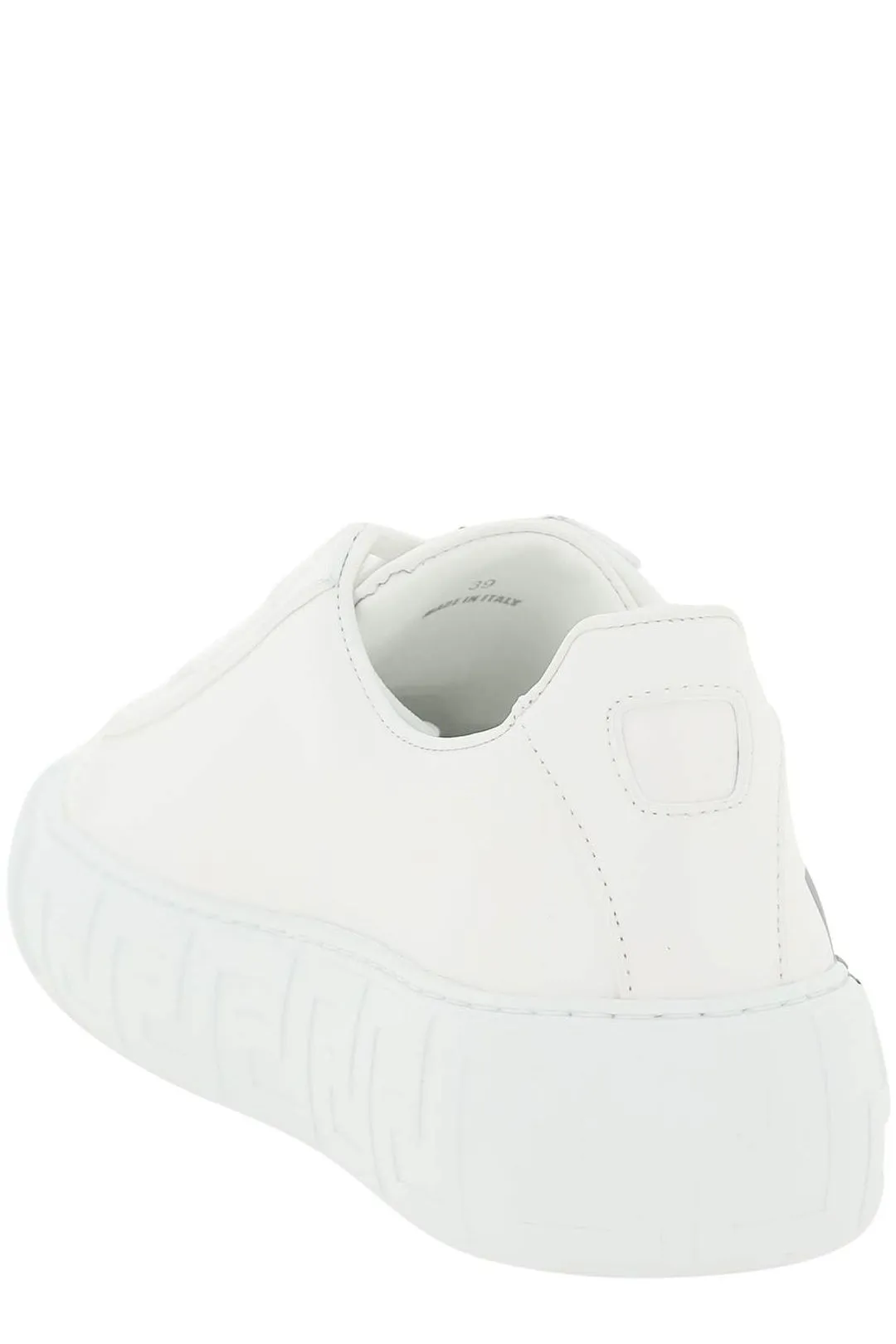 Versace Greca Printed Lace-Up Sneakers