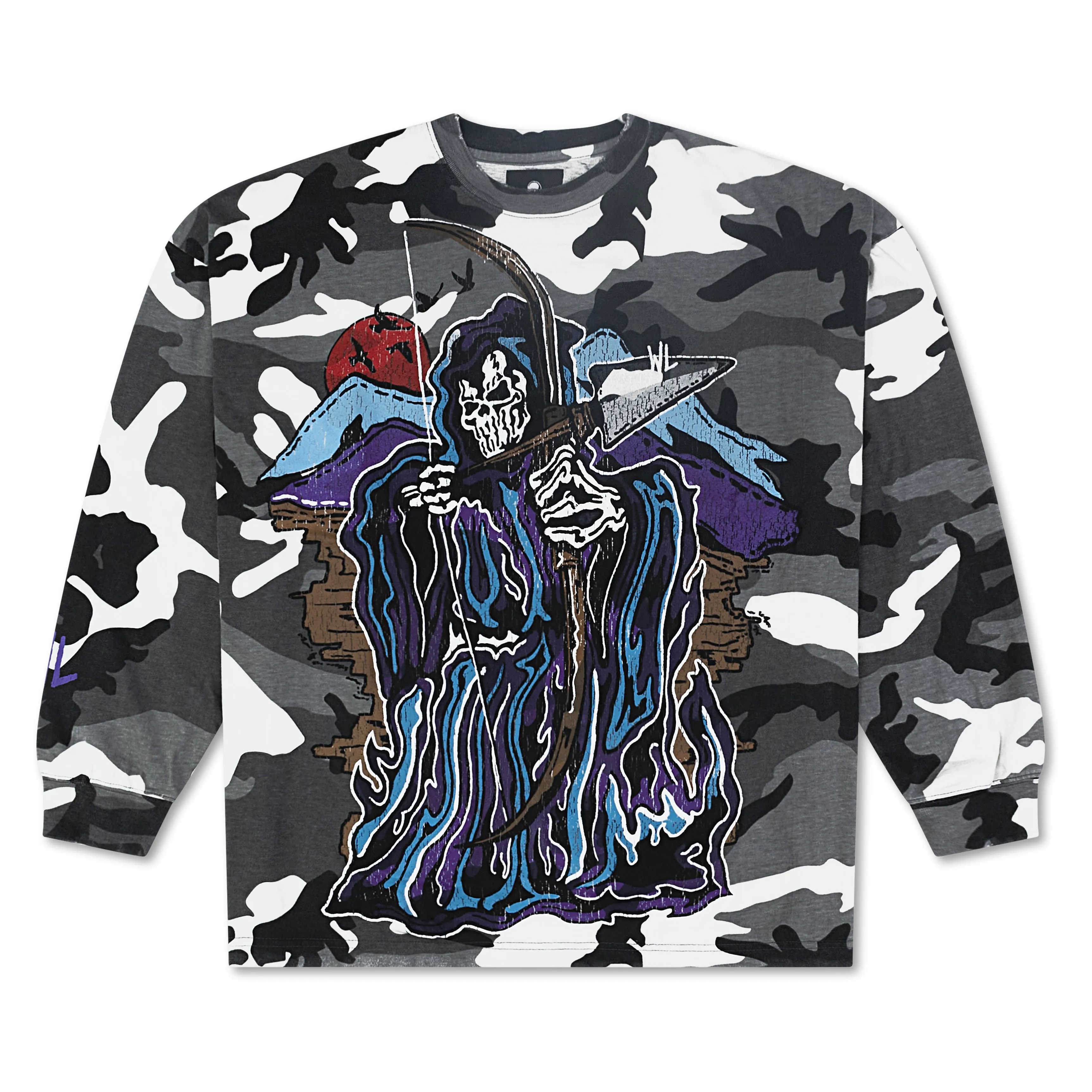 Warren Lotas Arrow Man Long Sleeve Tee Urban Camo