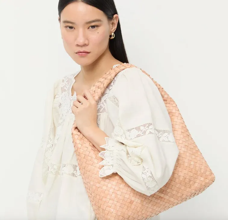 Willow Woven Hobo Desert Sand