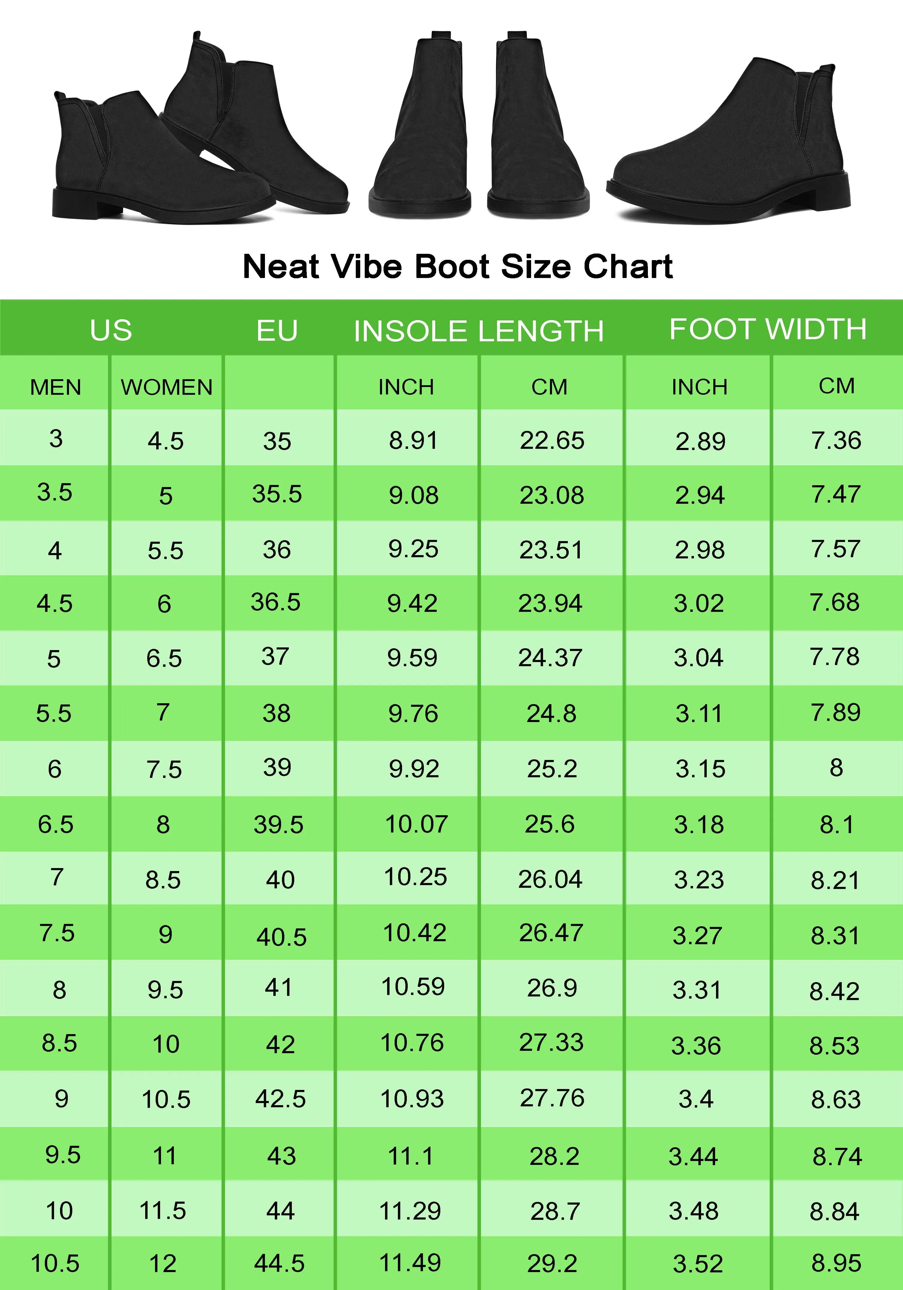 Wine Pattern Neat Vibe Boots