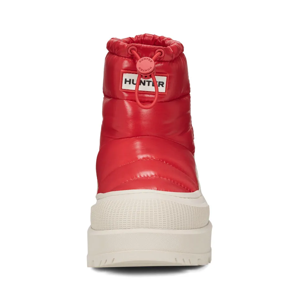 Women's Amble Waterproof Snow Booties Medium Red