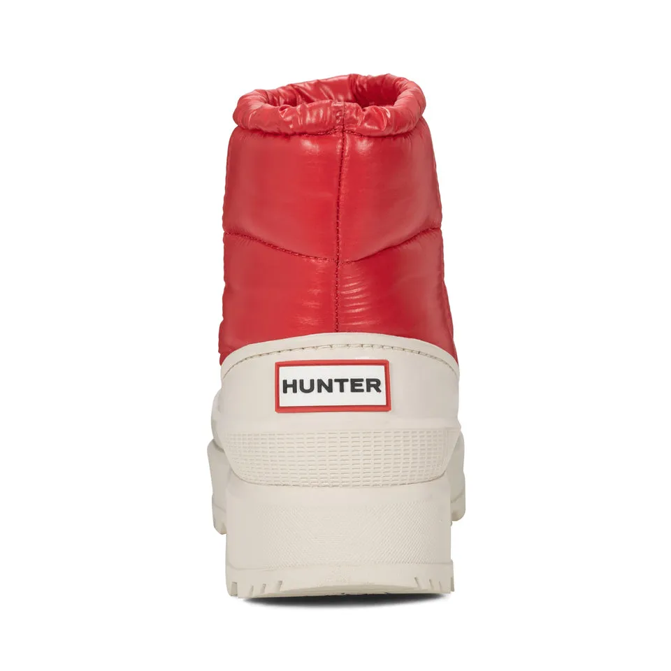 Women's Amble Waterproof Snow Booties Medium Red