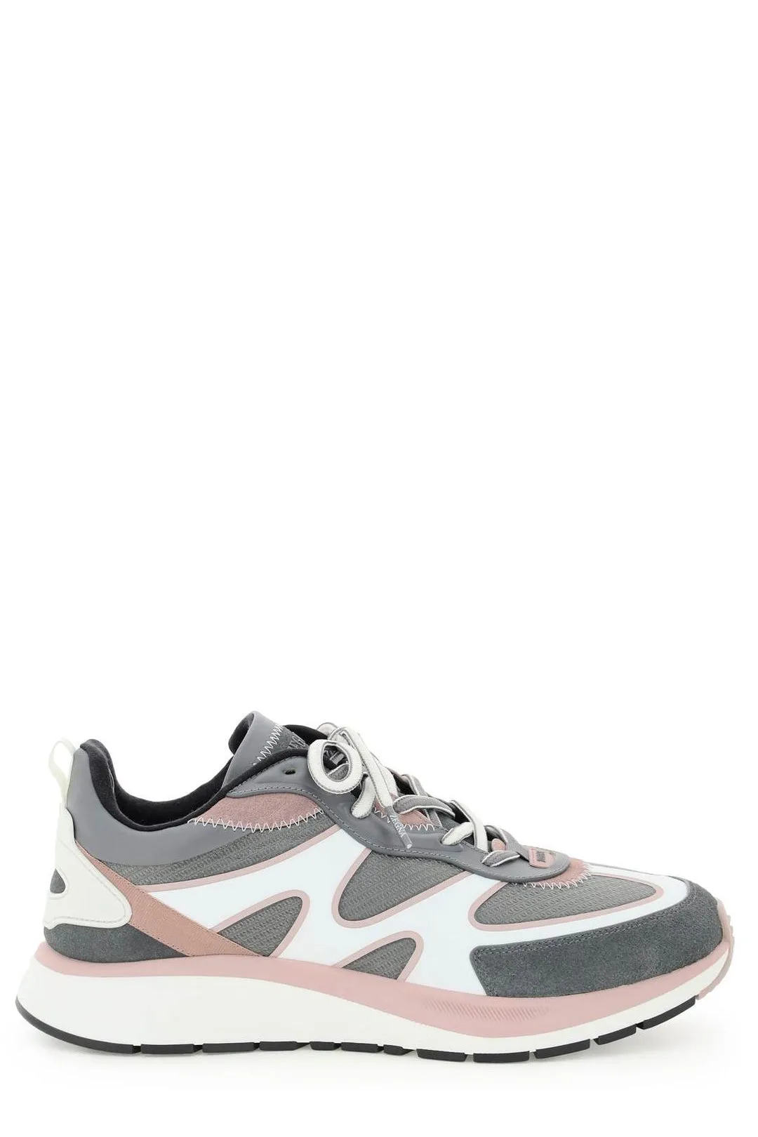 Z Zegna Panelled Lace-Up Sneakers