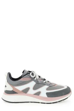 Z Zegna Panelled Lace-Up Sneakers