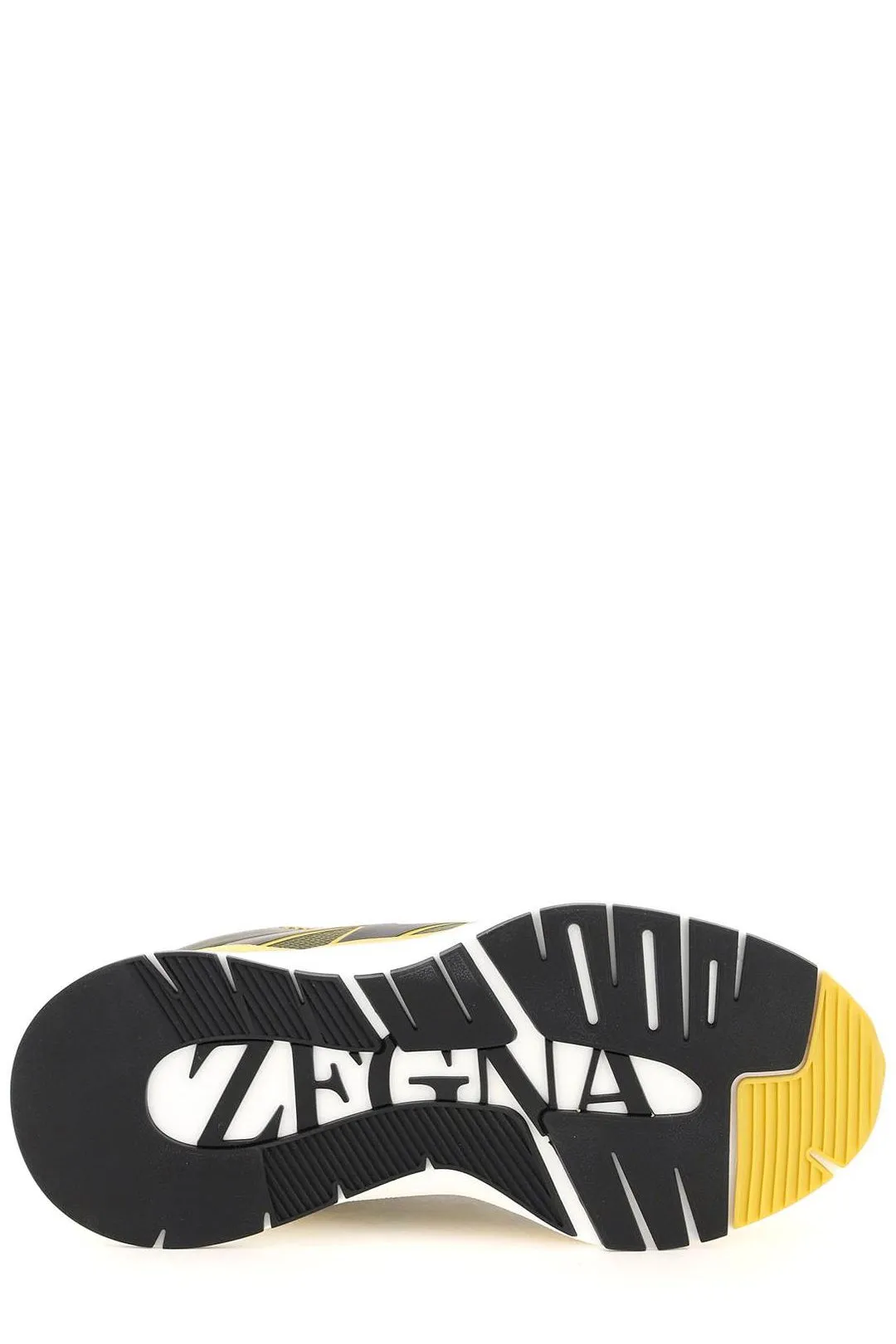 Z Zegna Panelled Lace-Up Sneakers